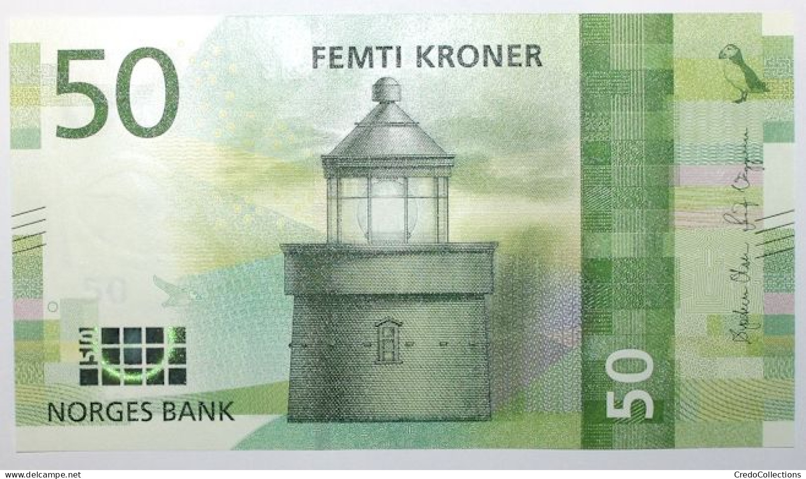 Norvège - 50 Kroner - 2017 - PICK 53a - NEUF - Norway