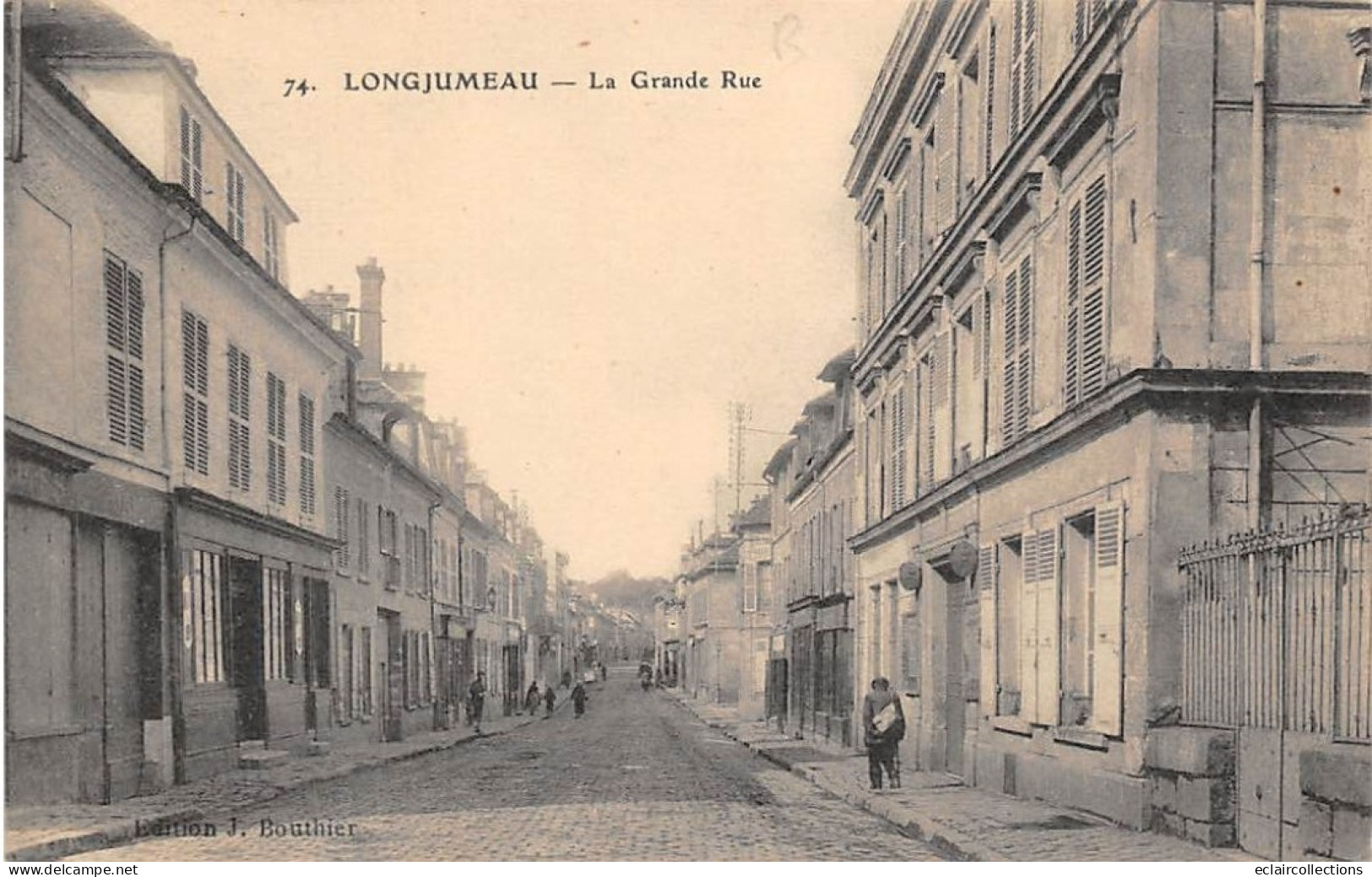 Longjumeau           91          Grande Rue  Enseigne De Notaire   N° 74        (voir Scan) - Longjumeau