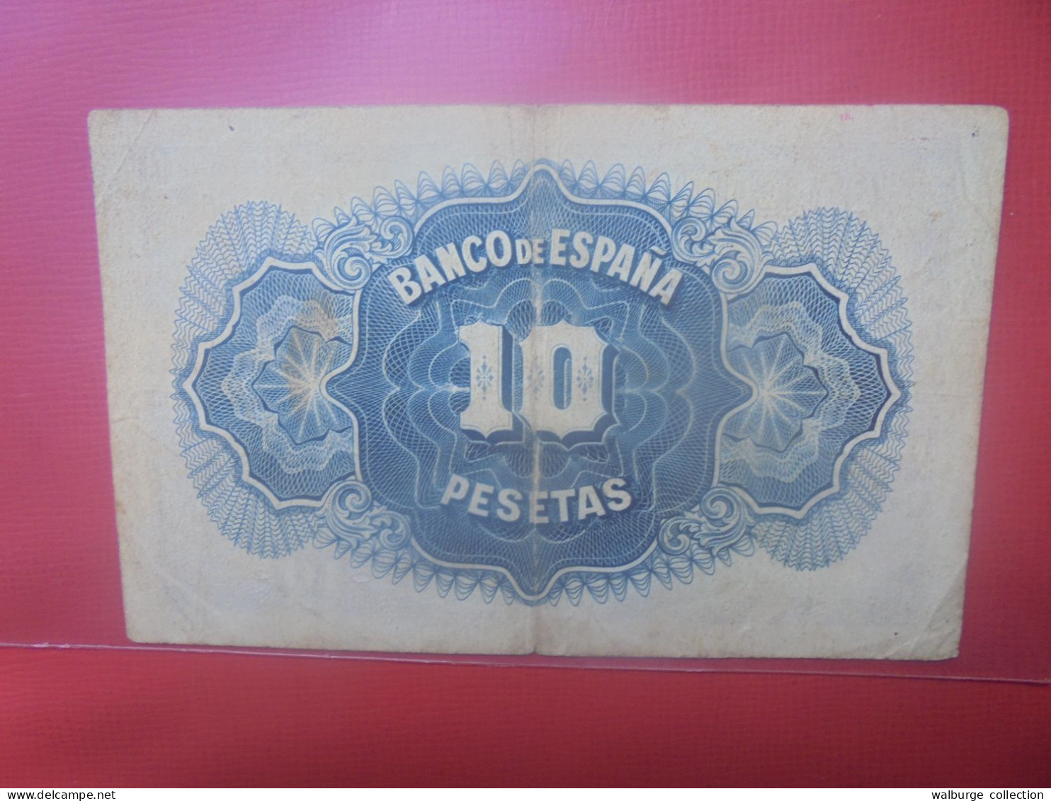 ESPAGNE 10 PESETAS 1935 Circuler - 10 Pesetas