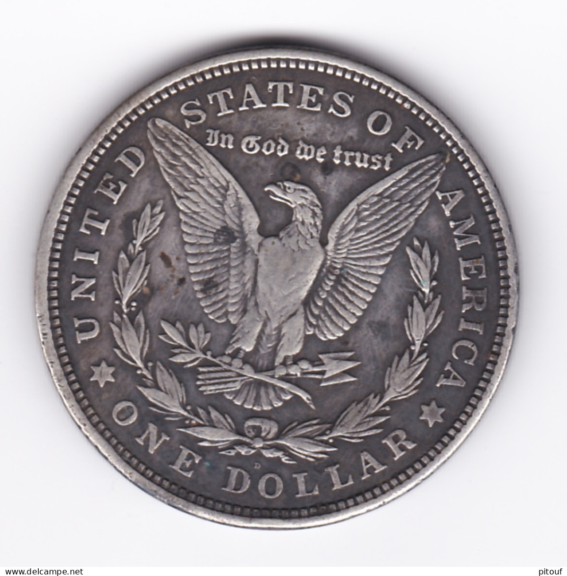 1 Dollar 1921 D  Morgan TTB - 1878-1921: Morgan