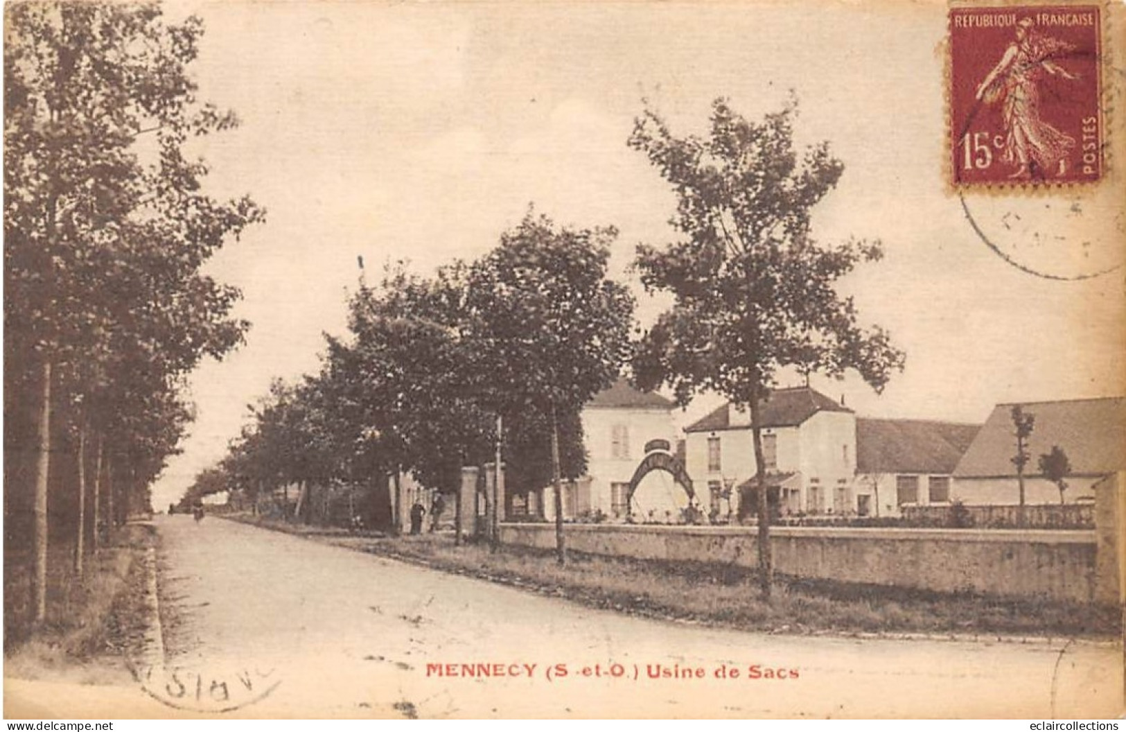 Mennecy         91       Usine De Sacs       (voir Scan) - Mennecy