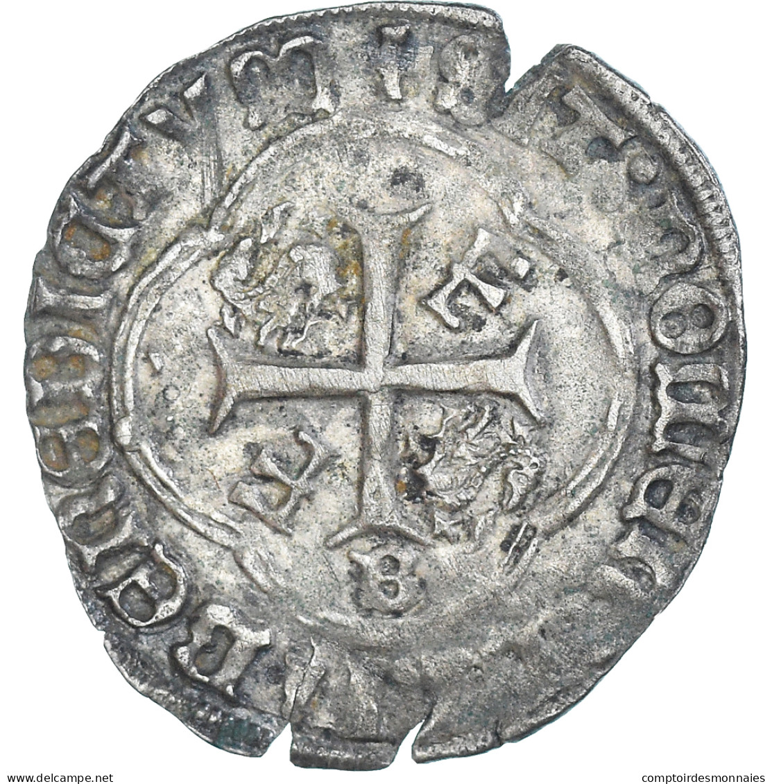 Monnaie, France, François Ier, Douzain Aux Salamandres, 1515-1547, Rouen, Rare - 1515-1547 Francis I