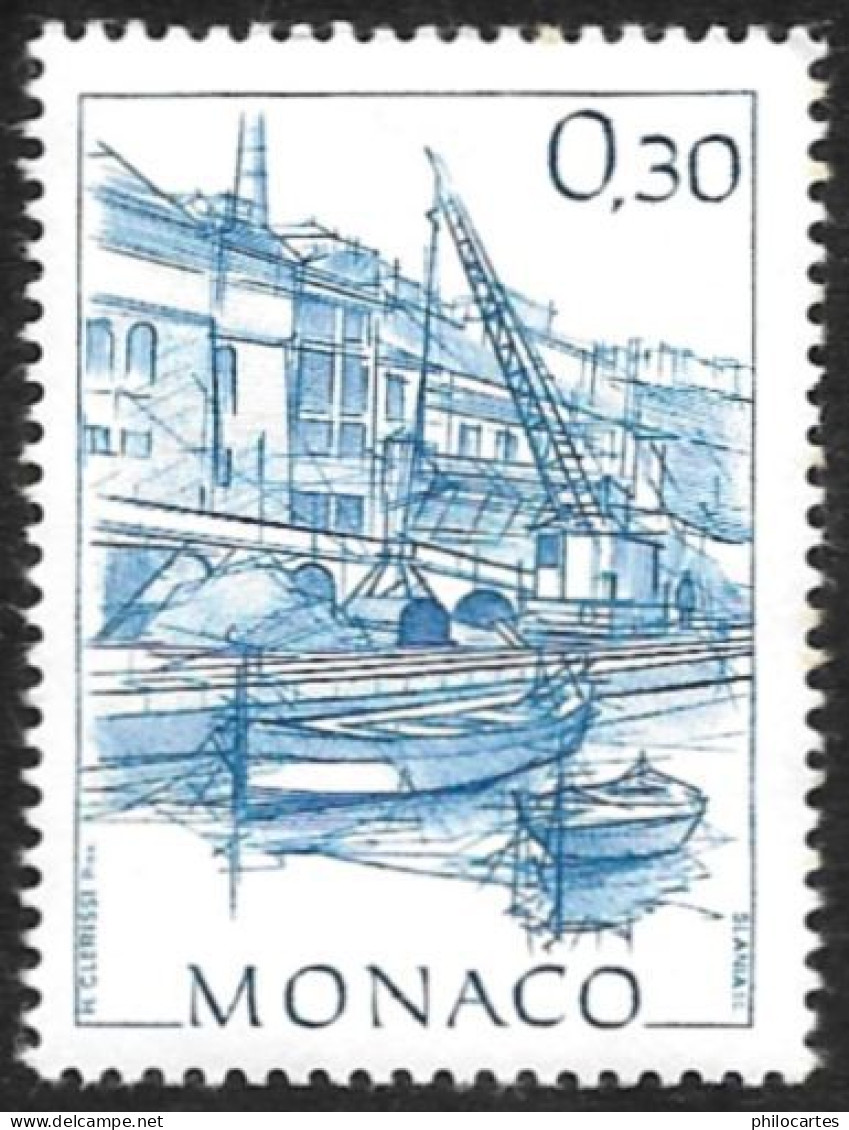 MONACO  1984  -  Y&T  1408 -   Monaco D'autrefois   -  NEUF** - Used Stamps