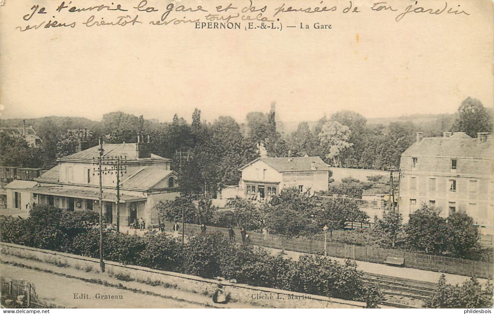 EURE ET LOIR  EPERNON   La Gare - Epernon