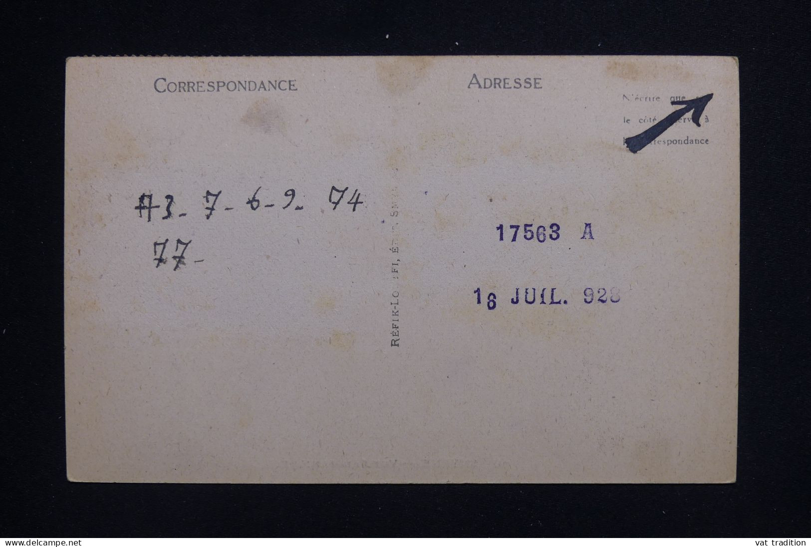 TURQUIE - Carte Postale De Smyrne En 1928, Affranchie Mais Non Circulé - L 145039 - Brieven En Documenten