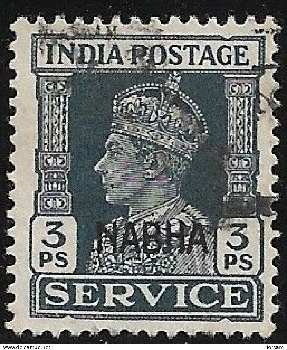 INDIA (NABHA)..1940..Michel # 40...used. - Nabha