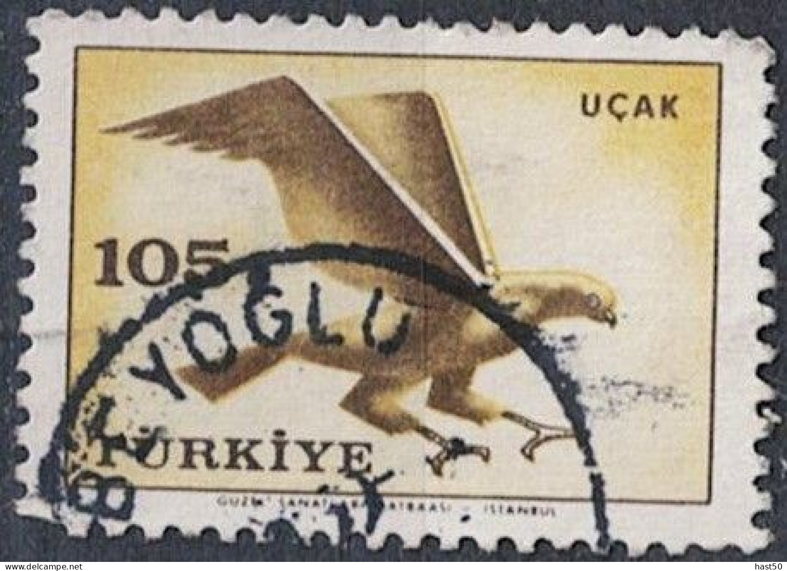 Türkei Turkey Turquie - Adler (Aquila Sp.) (MiNr: 1663) 1959 - Gest Used Obl - Gebraucht