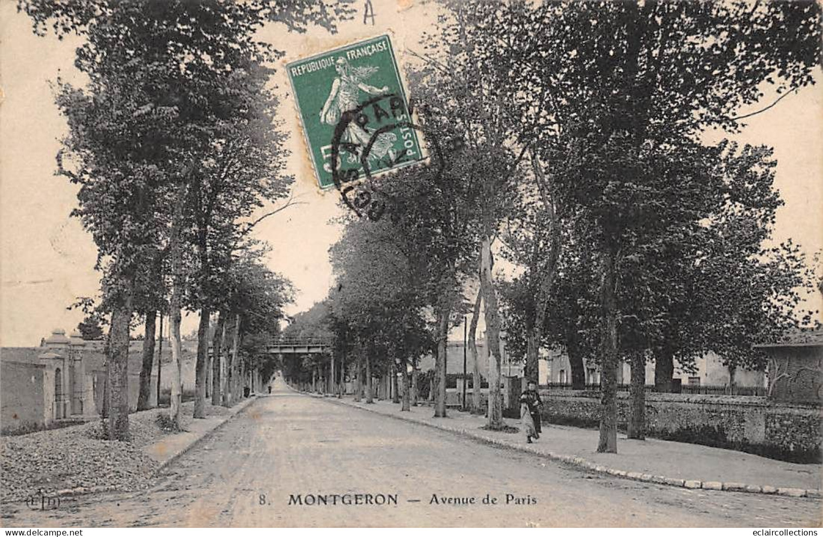 Montgeron         91        Avenue De Paris   N°8         (voir Scan) - Montgeron