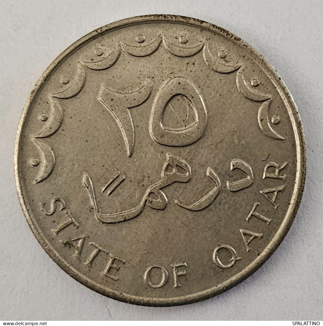 QATAR- 25 DIRHAMS 1973. - Qatar