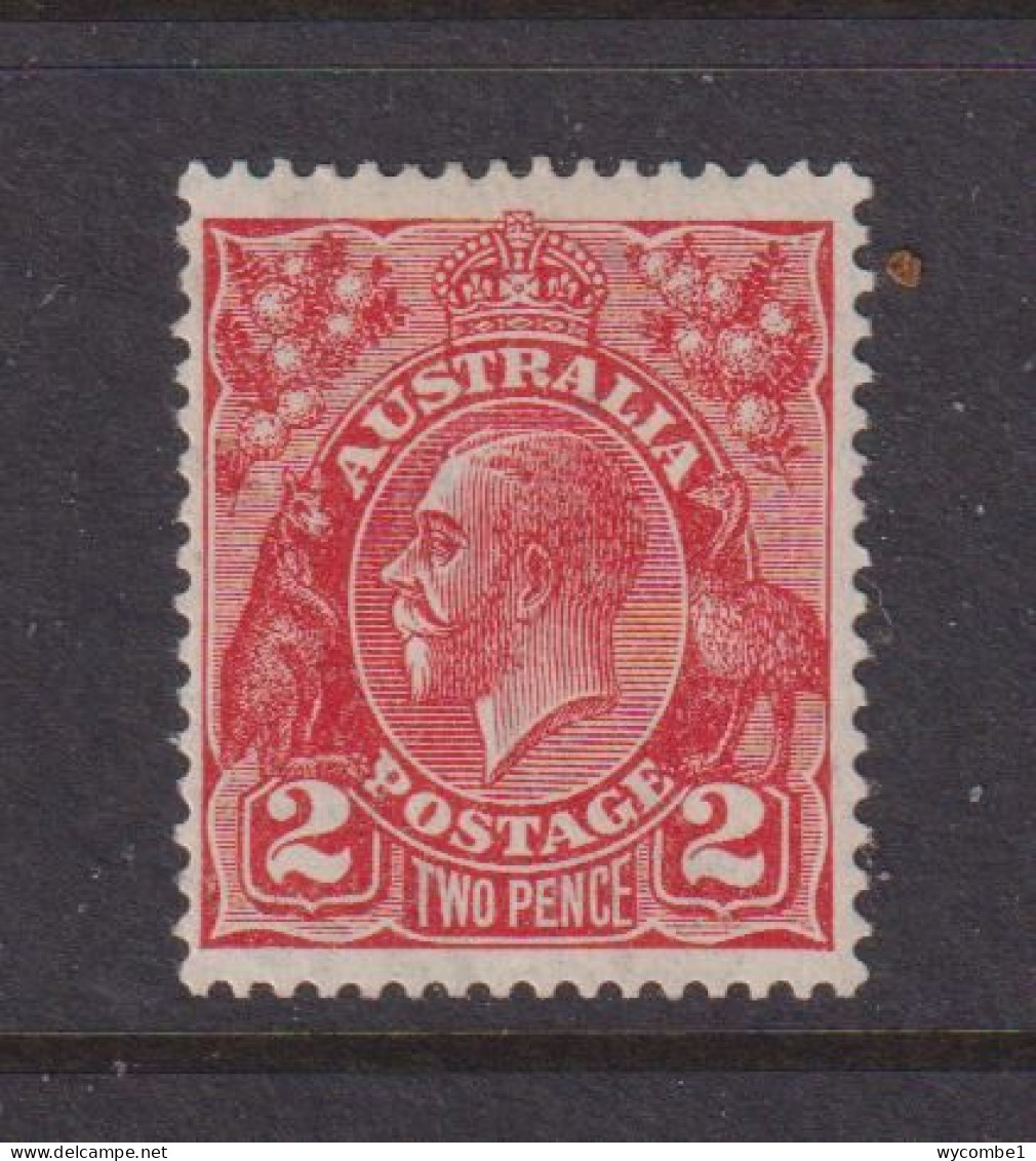 AUSTRALIA - 1931-36 George V 2d Watermark Multiple Crown Over A  Hinged Mint - Nuevos