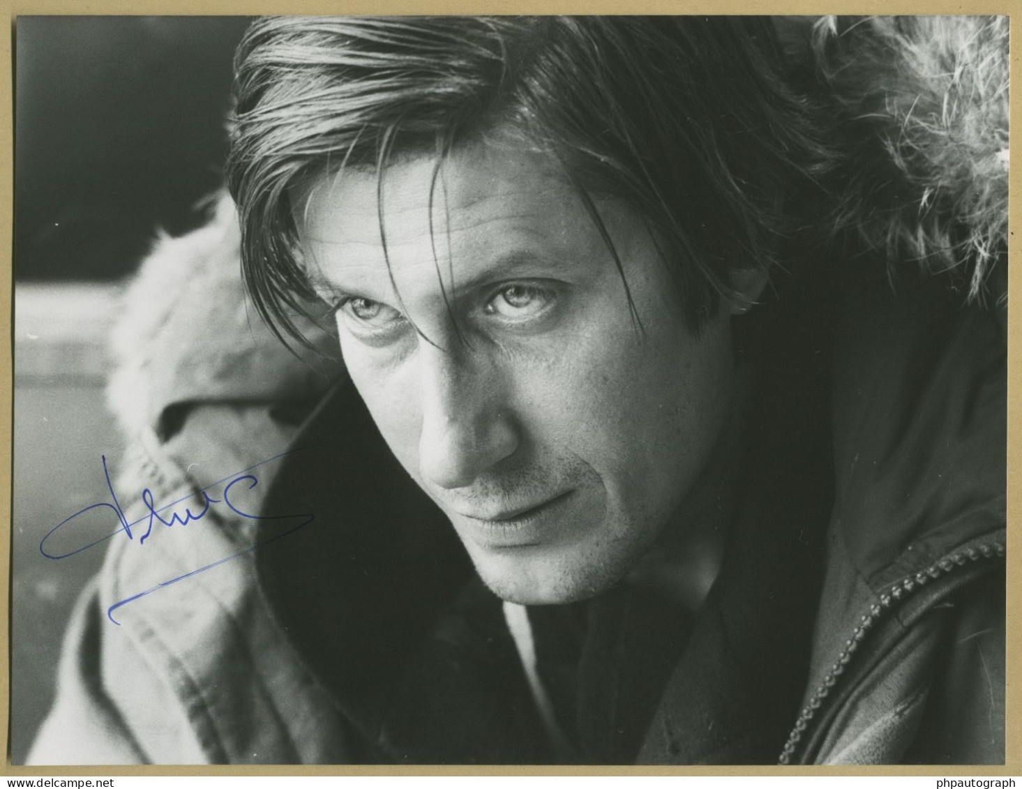 Jacques Dutronc - Rare Superbe Grande Photo Signée En Personne - Cannes 1979 - Sänger Und Musiker