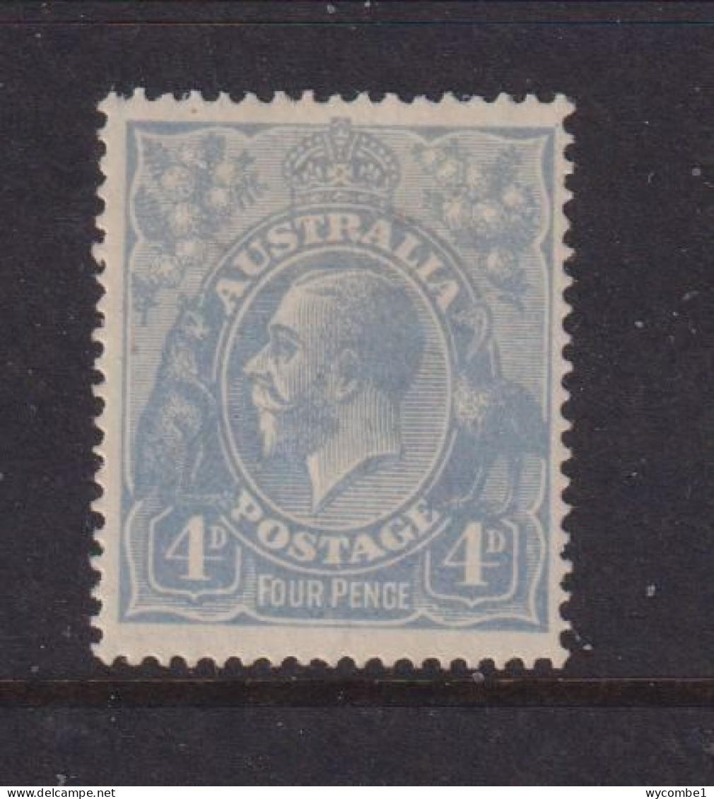 AUSTRALIA - 1918-23 George V 4d Watermark Crown Over A  Hinged Mint - Neufs