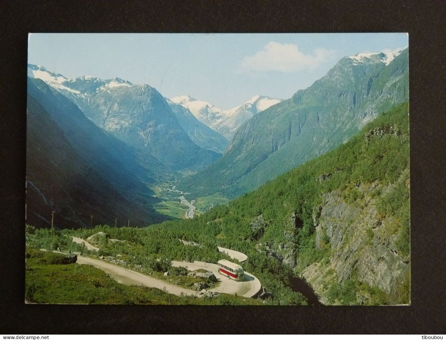 NORVEGE NORWAY NORGE NOREG AVEC YT 815 MONASTERE DE SELJE ILE DE SELJA - FLAMME GEIRANGER - HJELLEDAL VALLEY GROTLI - Storia Postale