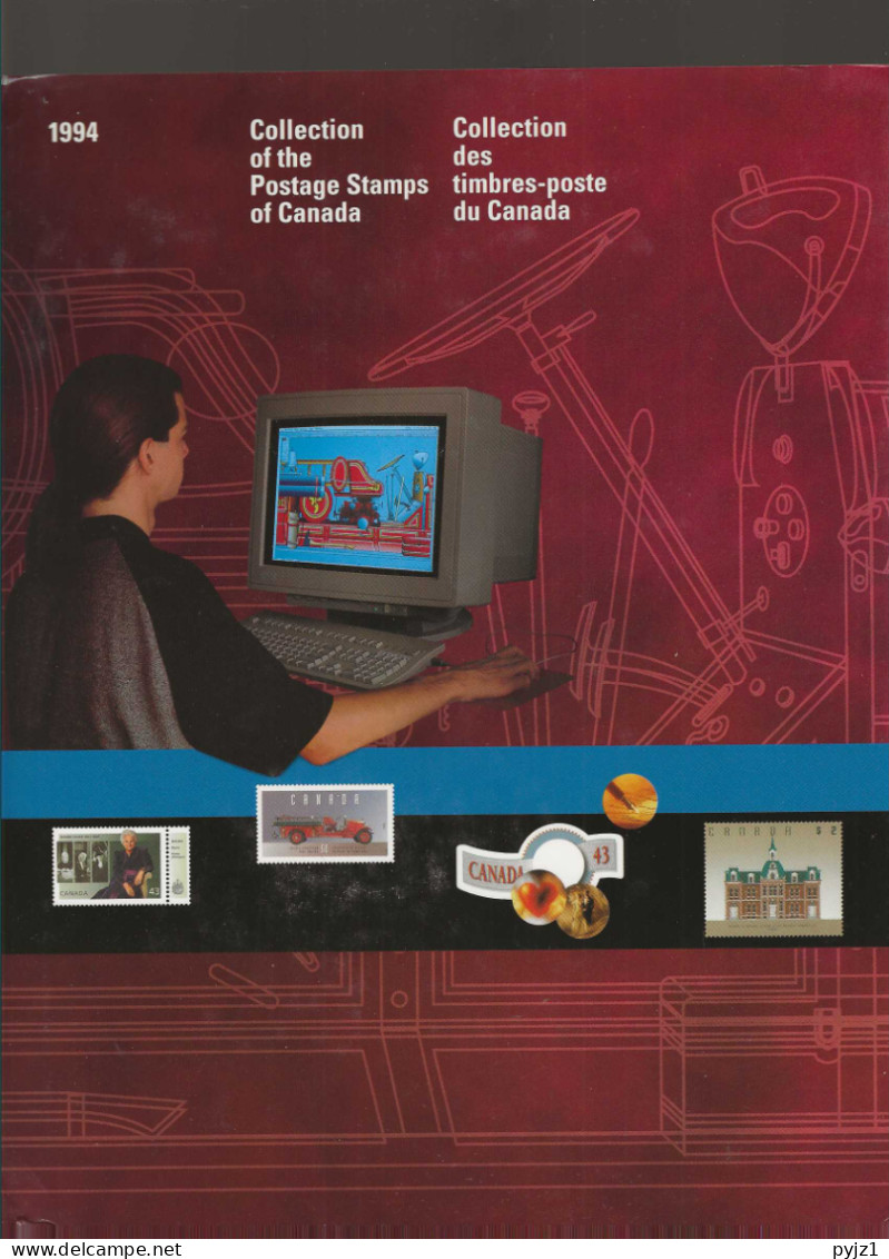 1994 MNH Canada Year Book Issued By The Canadian Post Postfris** - Volledige Jaargang