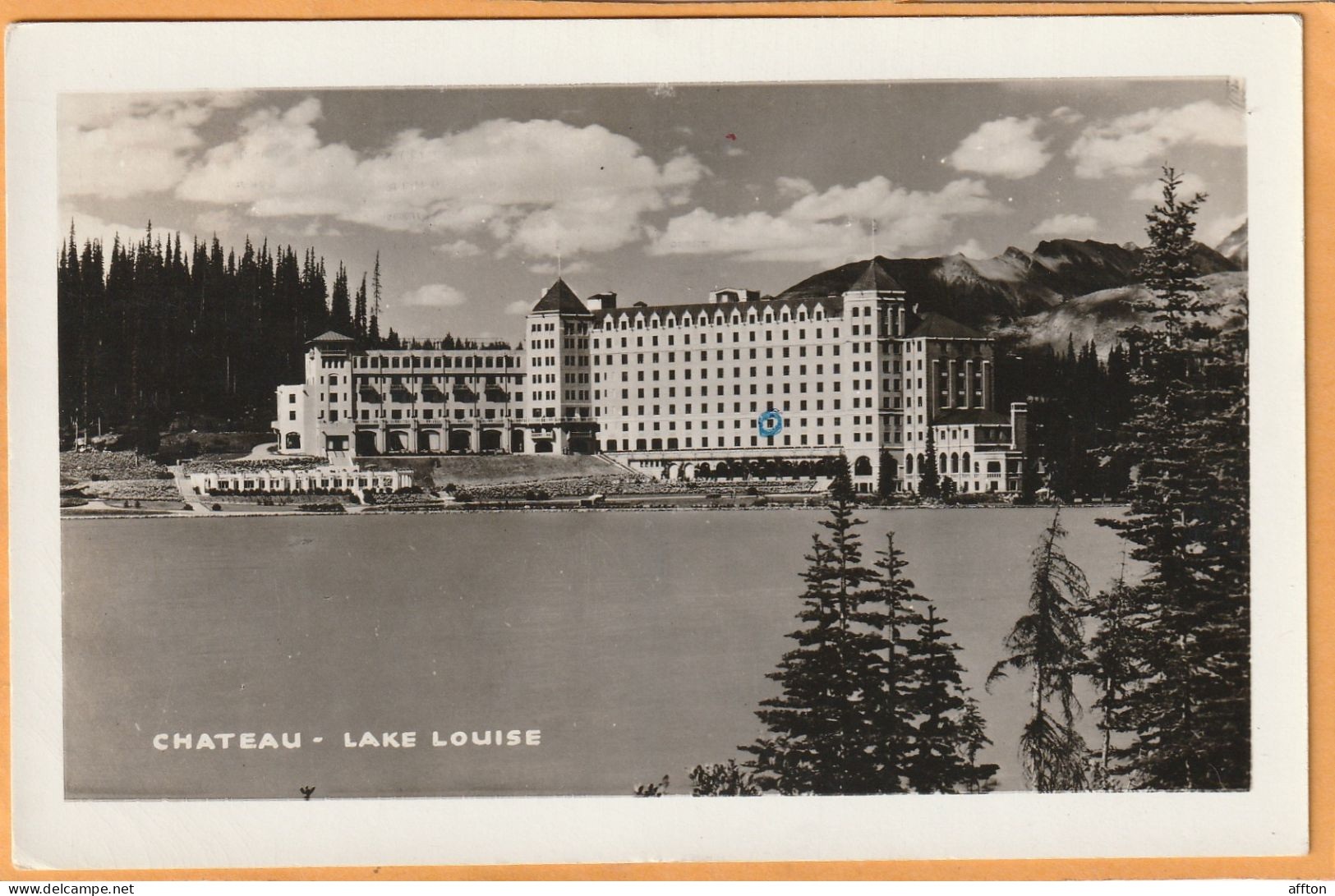 Lake Louise Alberta Canada Old Real Photo Postcard - Lake Louise