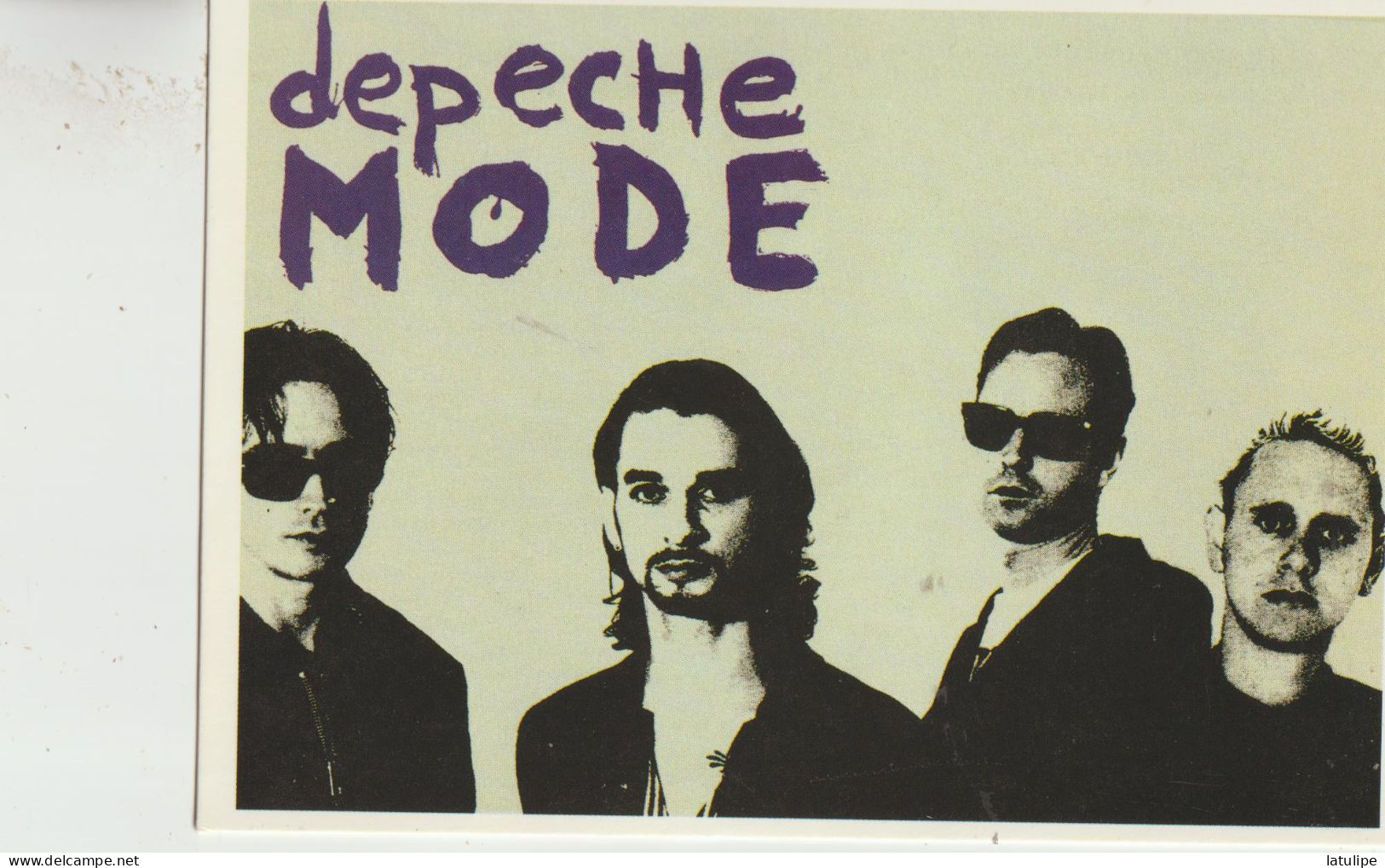 Vend  Photo  De  DEPECHE MODE  C 147 - Zangers & Muzikanten