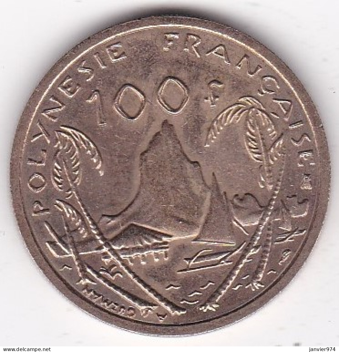 Polynésie Française . 100 Francs 2000, Cupro-nickel-aluminium - Polynésie Française