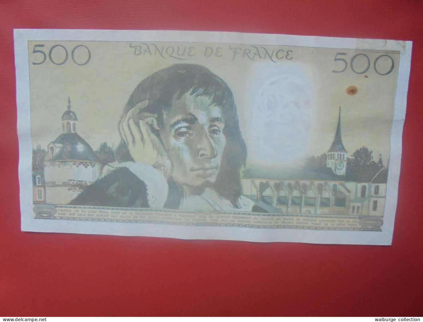 FRANCE 500 FRANCS 1982 Préfix Z.155 Circuler (B.18) - 500 F 1968-1993 ''Pascal''