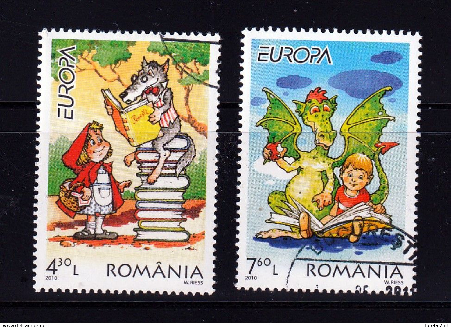 2010 - EUROPA  Mi No 6427/6428 - Used Stamps