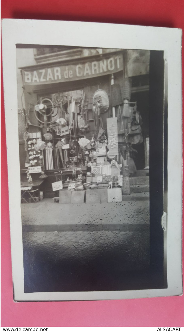 Carte Photo , Bazar De Carnot - Händler