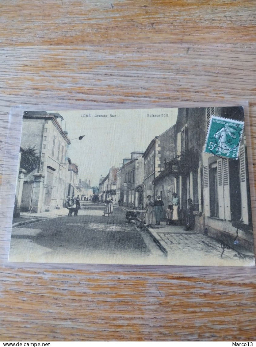 Carte Postale Ancienne Mère Grande Rue - Lere