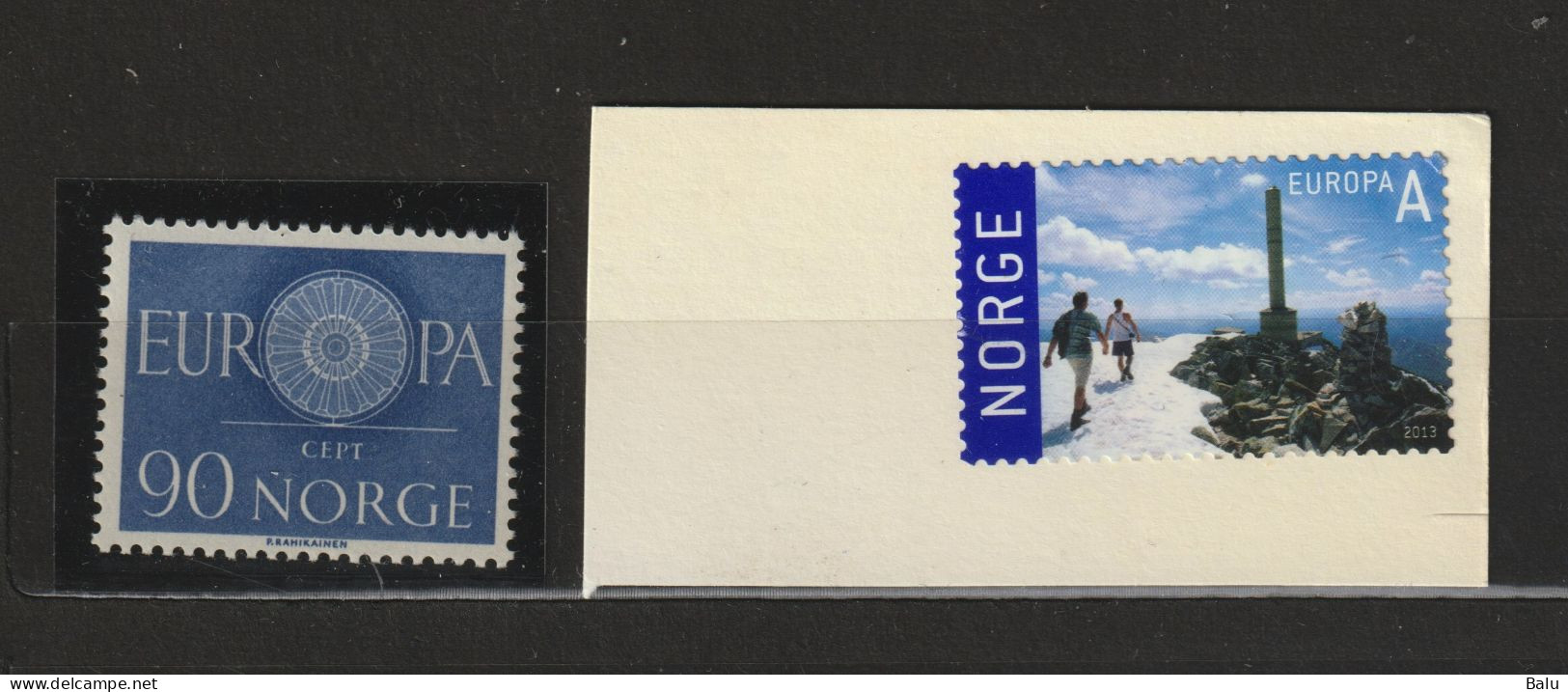 Norwegen Norge 2013 A Tourismus Turistfrimerker Ungebraucht Auf Fragment + Michel 449 EUROPA CEPT 1960 60 Postfrisch MNH - Collezioni