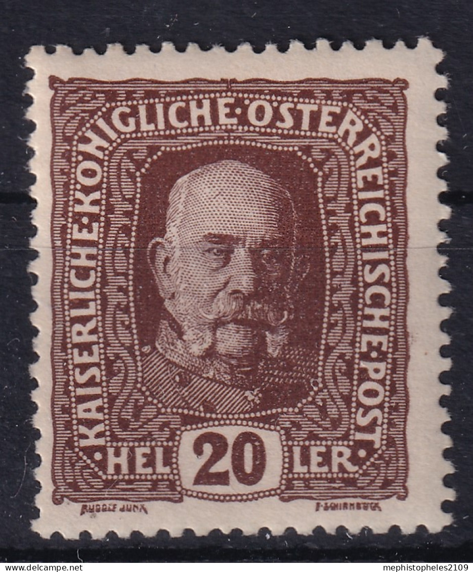 AUSTRIA 1916 - MLH - ANK 191 - Unused Stamps