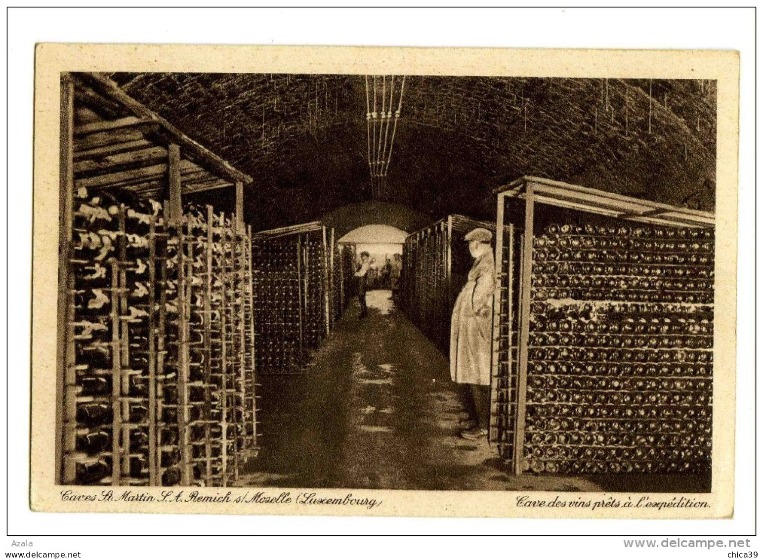 17574   -   Remich  -  Caves St Martin Sur Moselle - Cave De Vins Prêts à L'expédition - Remich