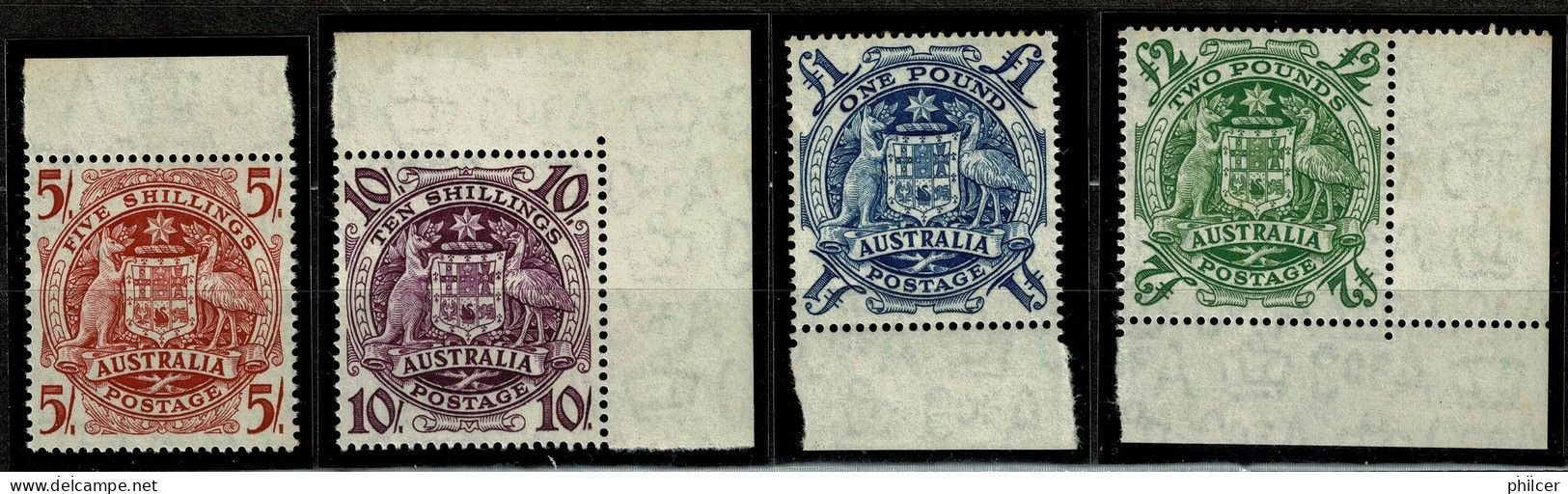 Australia, 1949/50, # Y 164/7, MH - Mint Stamps