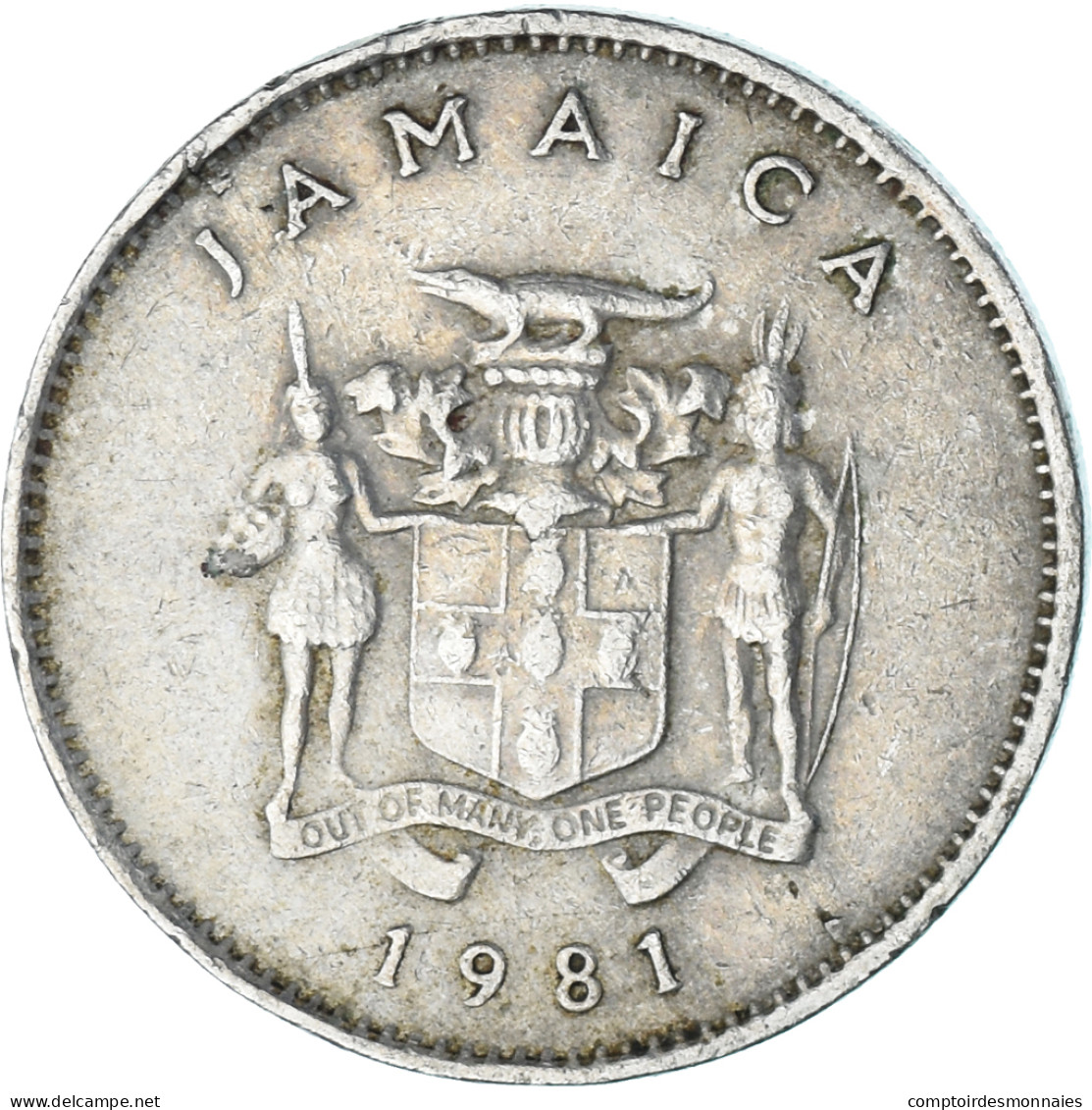 Monnaie, Jamaïque, 10 Cents, 1981 - Jamaica