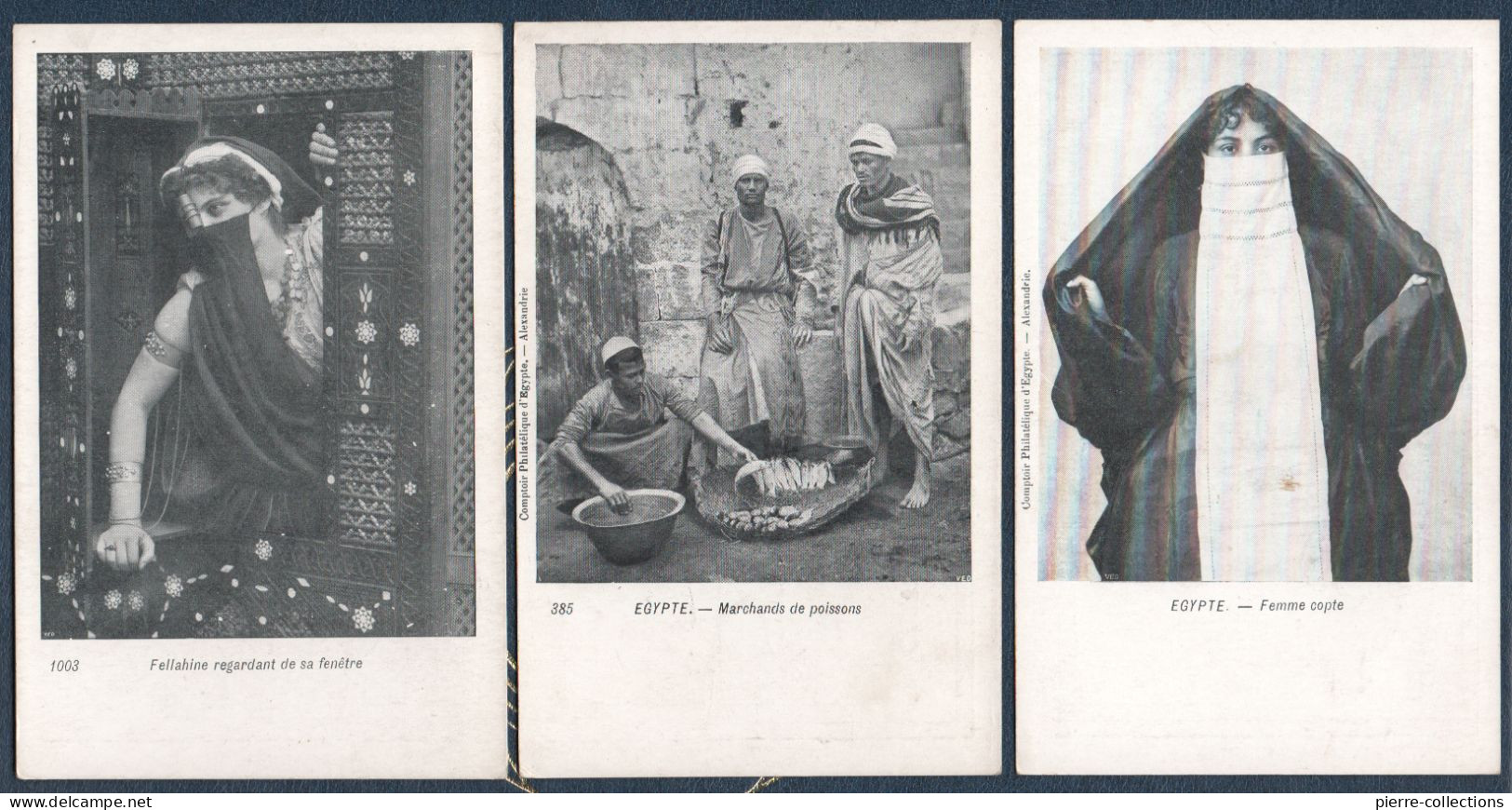 Egypte - Lot De 14 Cartes Postales Anciennes - Palais - Femmes - Postes - Métiers - Bateaux - Colecciones Y Lotes