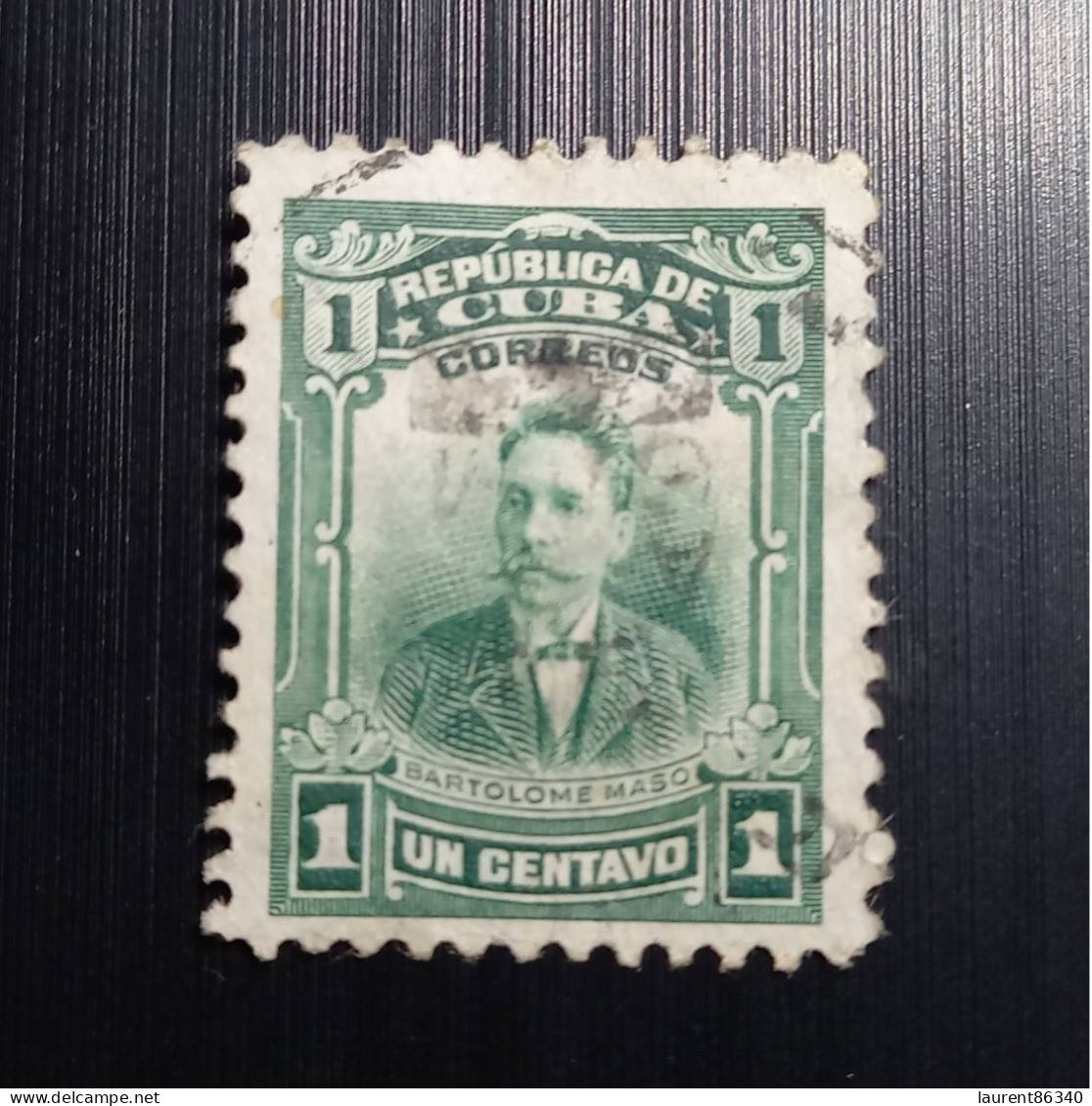 Cuba – Lot 4 Timbres Oblitérés, 1910 Politiciens, Militaires Révolutionnaires Patriotes - Gebraucht