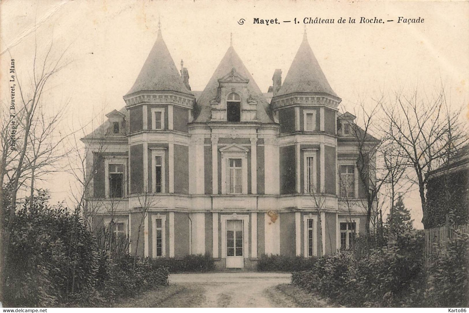 Mayet * Le Château De La Roche * La Façade - Mayet