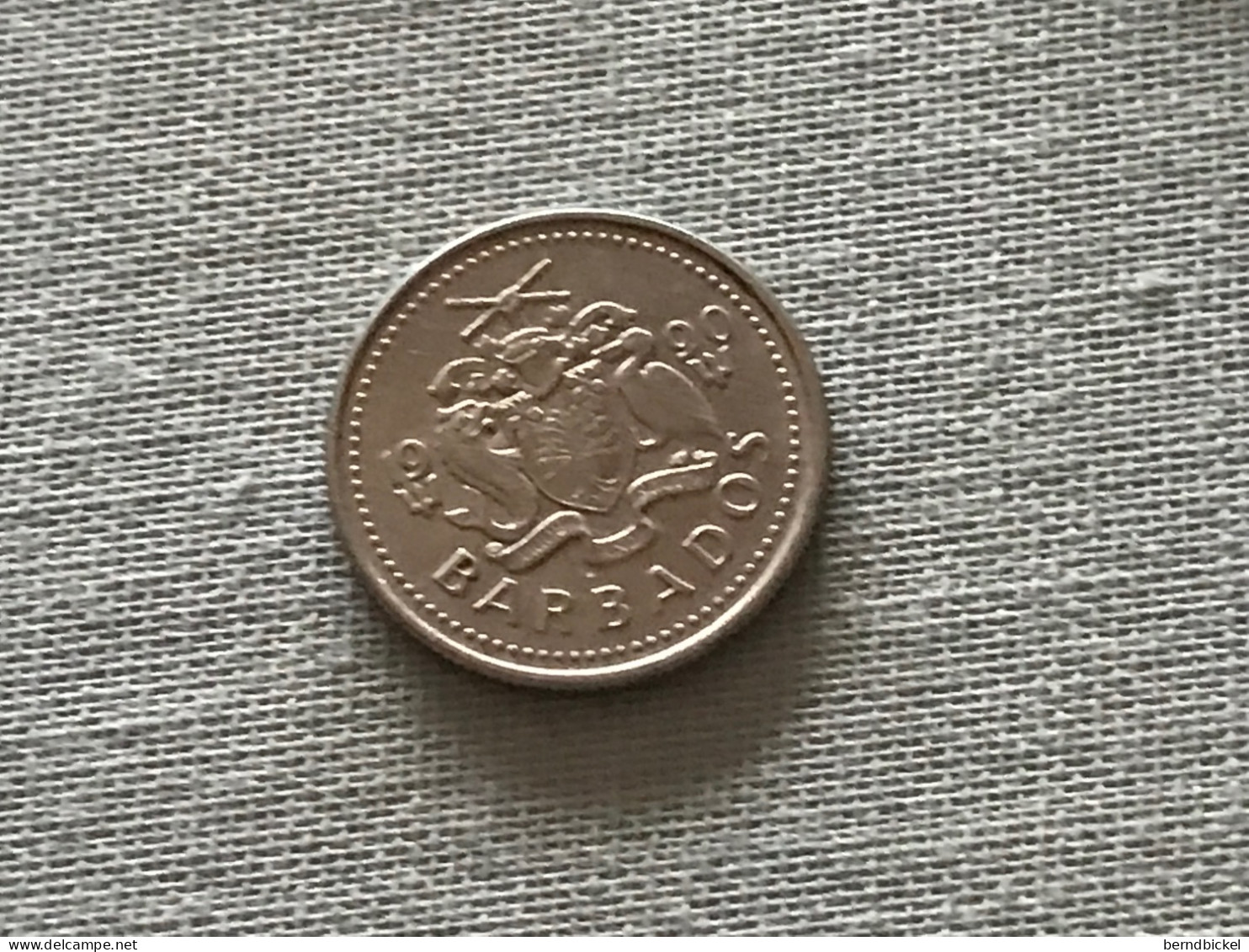 Münzen Münze Umlaufmünze Barbados 10 Cents 1990 - Barbades