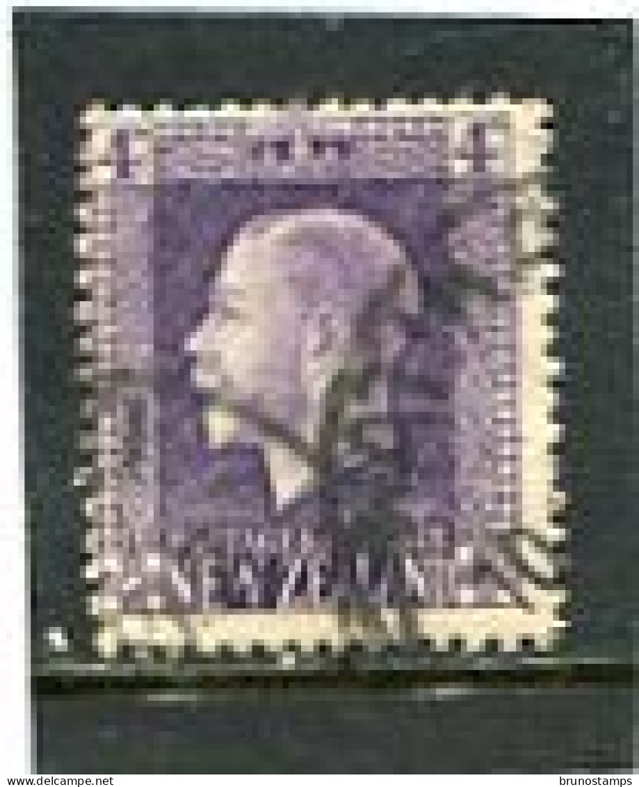 NEW ZEALAND - 1915  4d  KGV  VIOLET   FINE USED  SG 422 - Usati