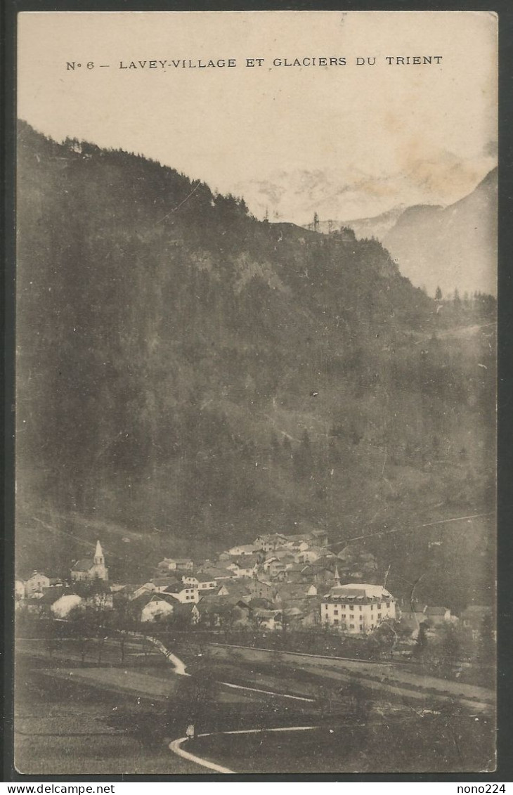 Carte P De 1915 ( Lavey-Village Et Glaciers Du Trient ) - Lavey