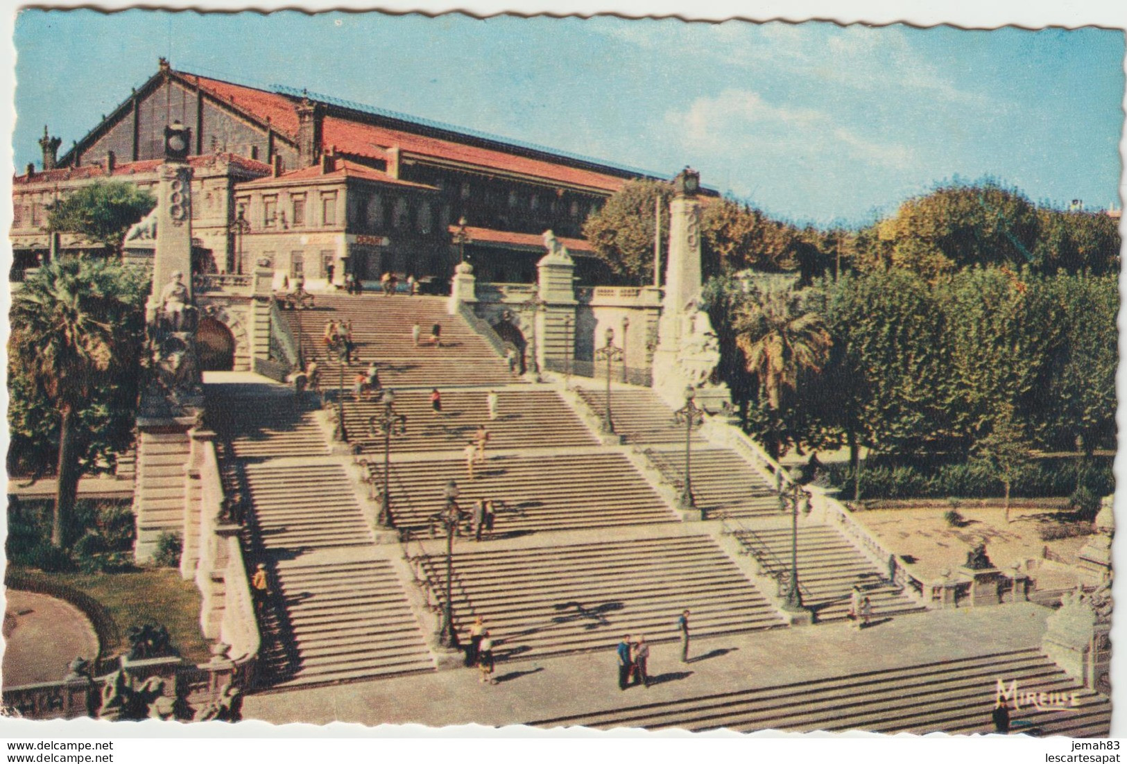 Marseille Les Escaliers De La Gare (LOT A40) - Estación, Belle De Mai, Plombières