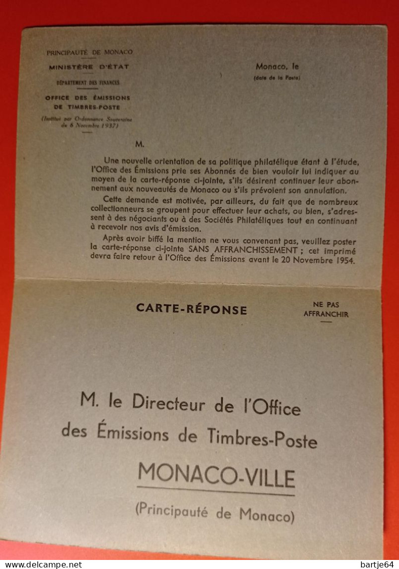1952 Monaco - Special Card - Sommer 1952: Helsinki