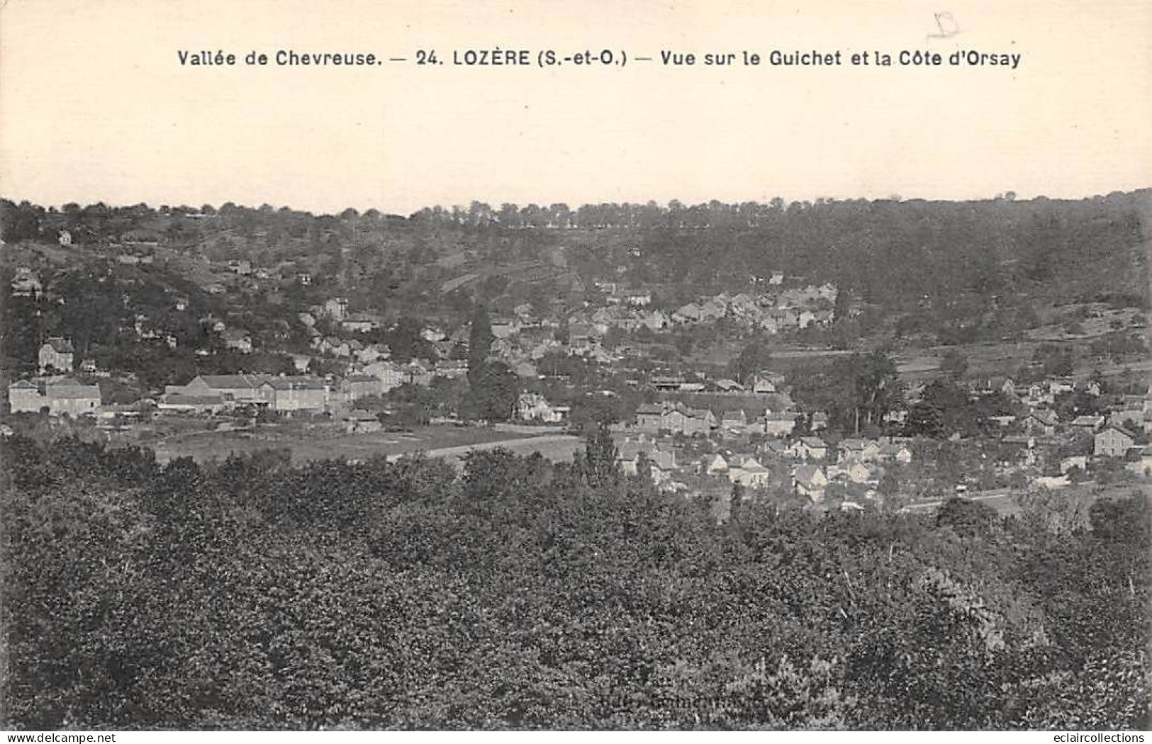 Palaiseau           91         Lozère.    Vue Sur Le Guichet    N°24          (voir Scan) - Palaiseau