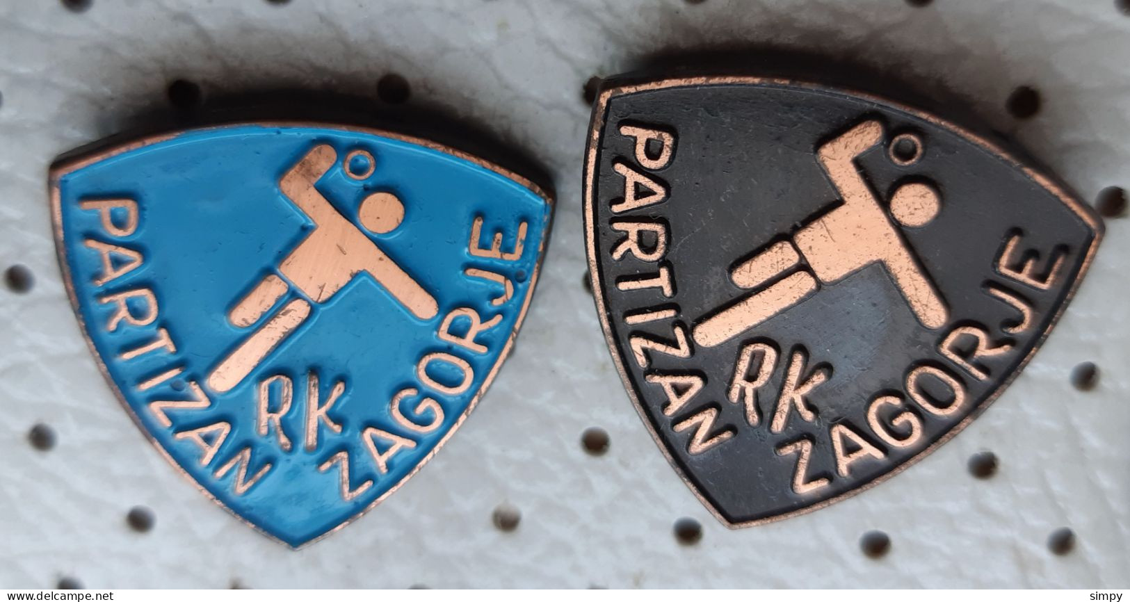 Handball Club RK Partizan Zagorje Slovenia Pins - Handball