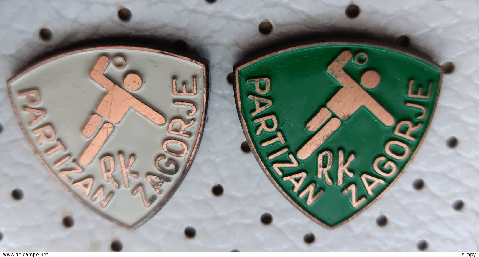 Handball Club RK Partizan Zagorje Slovenia Pins - Handball