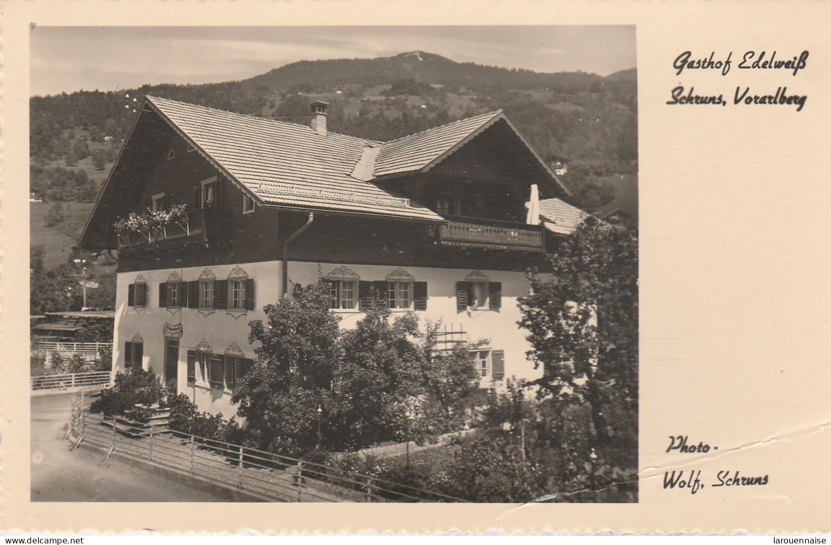 Autriche - SCHRUNS - Gafthof "Edelweib" - Schruns