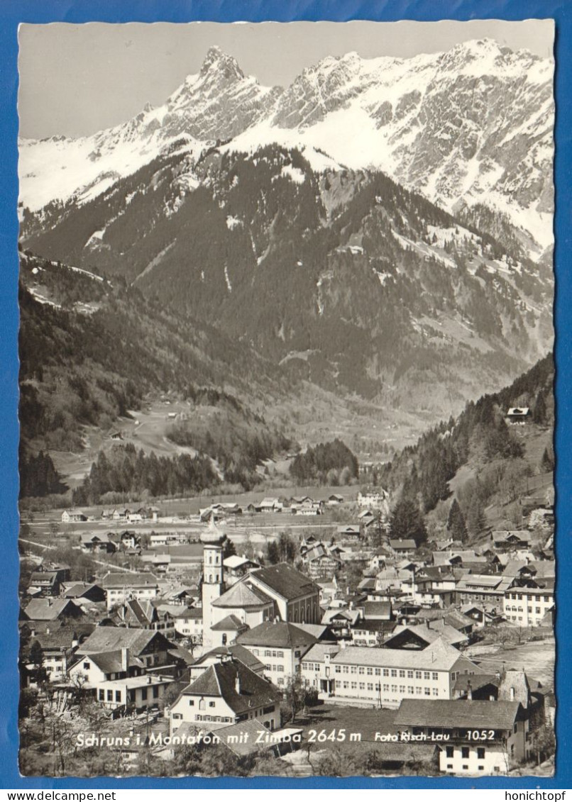 Österreich; Schruns I. Montafon; Panorama - Schruns