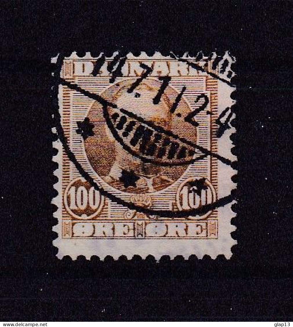 DANEMARK 1907 TIMBRE N°61 OBLITERE FREDERIC VIII - Oblitérés