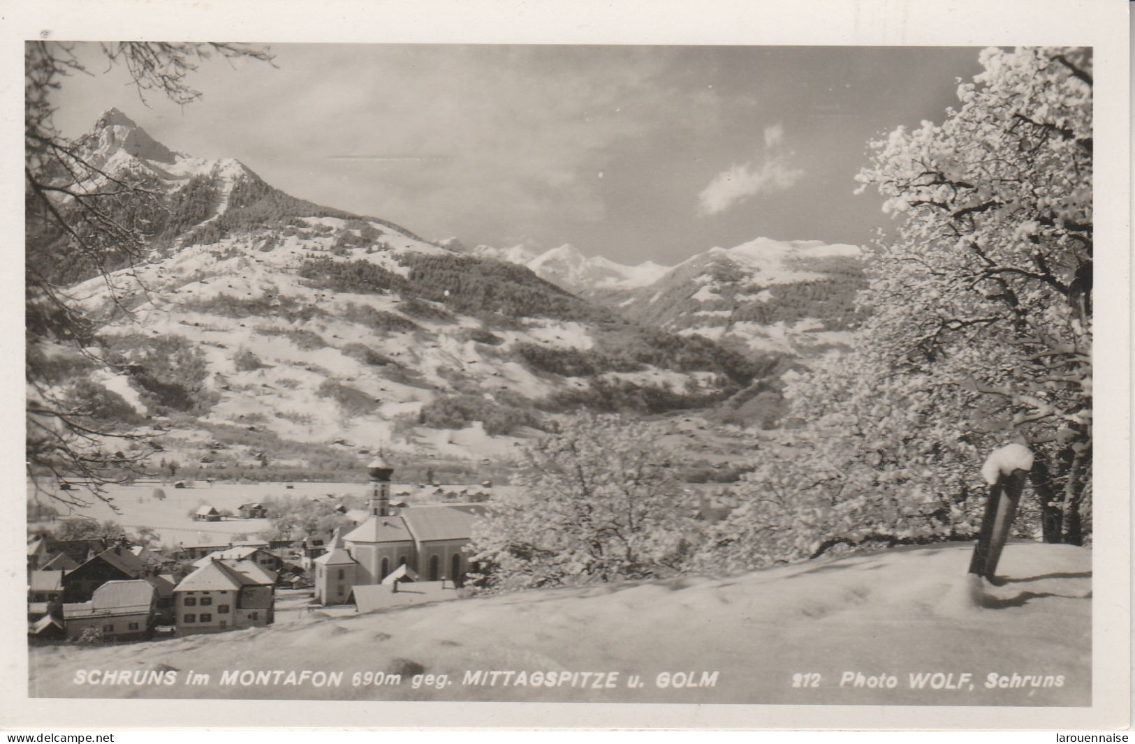 Autriche - SCHRUNS - Im Montafon Geg. Mittagspitze U. Golm - Schruns