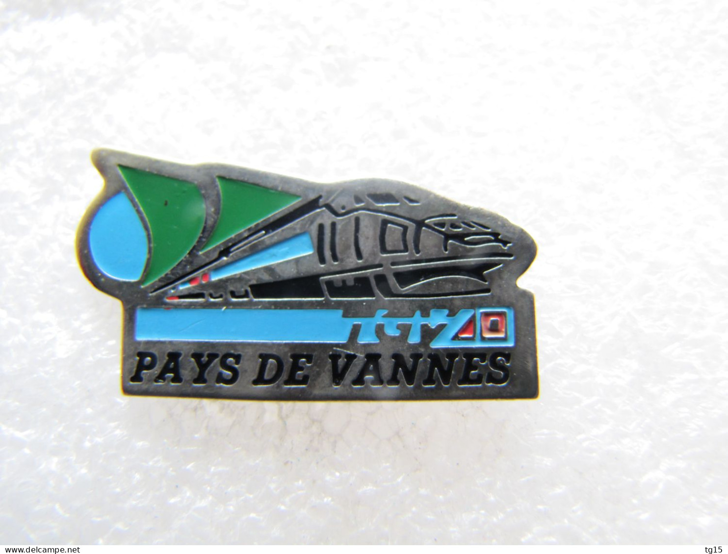 PIN'S   TRAIN  TGV   PAYS DE VANNES - TGV