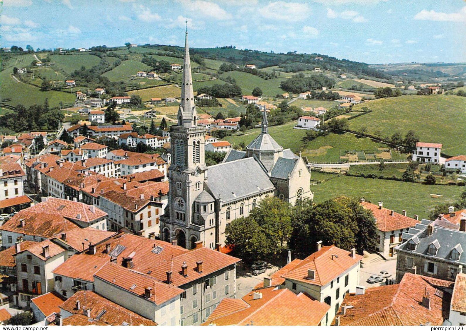 64 - Hasparren - Vue Panoramique Aérienne - Hasparren