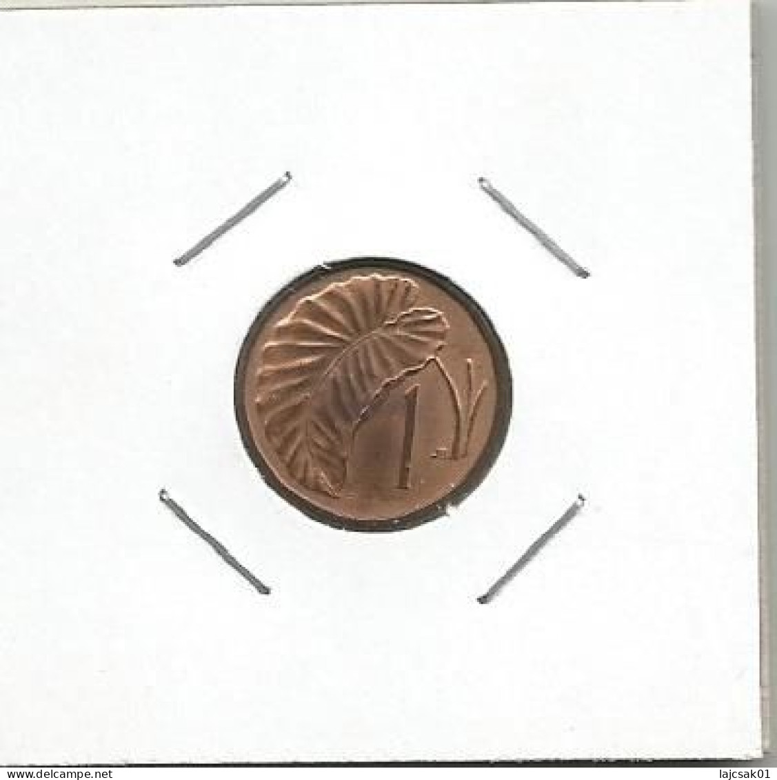 A5 Cook Islands 1 Cent 1975. KM#1 - Cookinseln