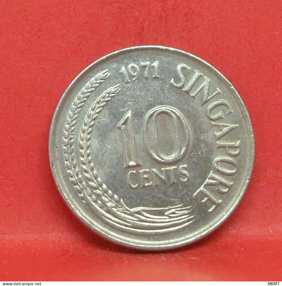 10 Cents 1971 - SUP - Pièce De Monnaie Singapour - Article N°6448 - Singapour