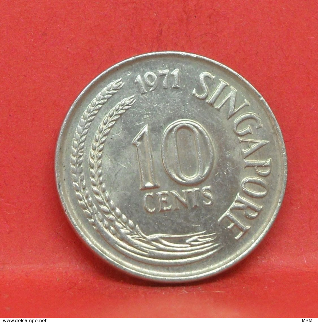 10 Cents 1971 - SUP - Pièce De Monnaie Singapour - Article N°6448 - Singapore